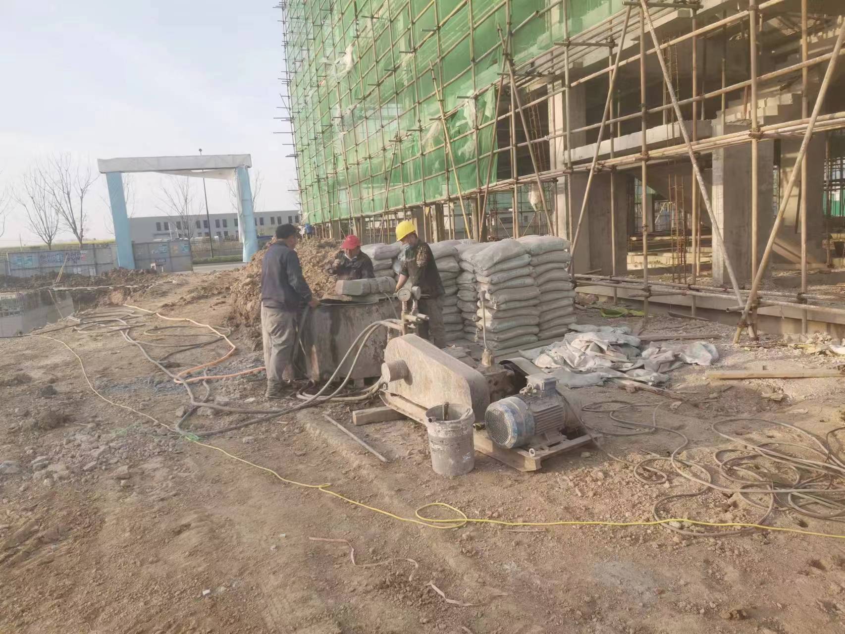 建德别墅下沉注浆